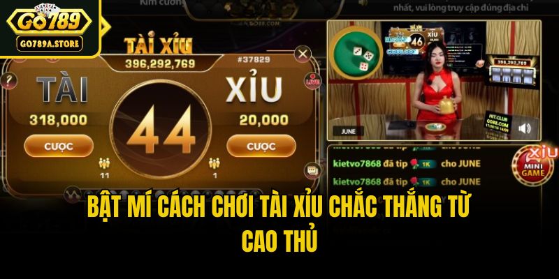 Bật mí cách chơi Tài Xỉu chắc thắng từ cao thủ